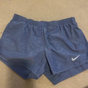 nike running shorts. Loose fit. Built in liner. Size medium